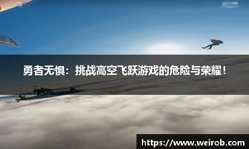 勇者无惧：挑战高空飞跃游戏的危险与荣耀！